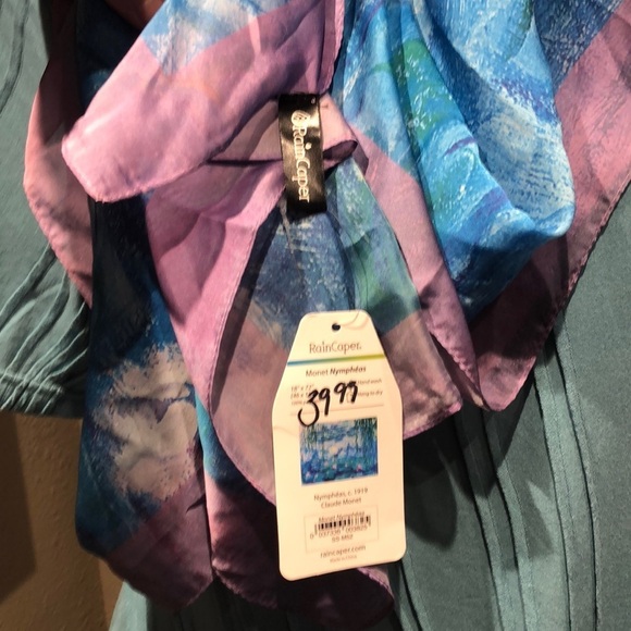 Blue and Purple Women's Scarf - Picture 2 of 16